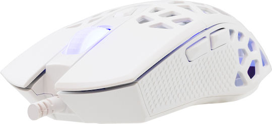 White Shark Caradoc GM-5018 RGB Gaming Ποντίκι 7200 DPI Λευκό