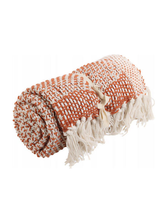 Home&Styling Collection Κουβέρτα Καναπέ 130x170εκ. Μελανζέ