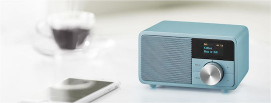 Sangean DDR-7 DAB+ cu Bluetooth Albastru