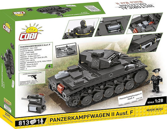 Cobi Blocuri Tank Panzerkampfwagen Ii 813buc