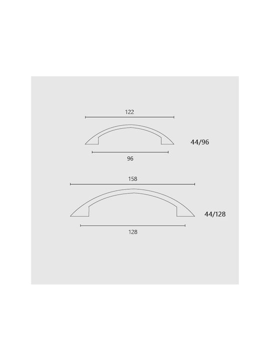 Zogometal Buton Mobilier din Zamak NICKEL MAT 892 1buc