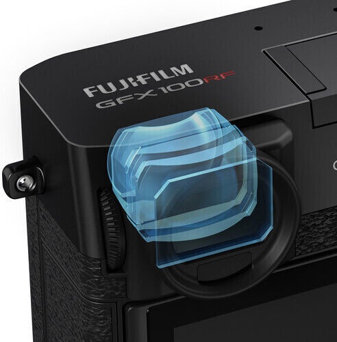 Fujifilm GFX100RF Compact Φωτογραφική Μηχανή 102MP Μαύρη