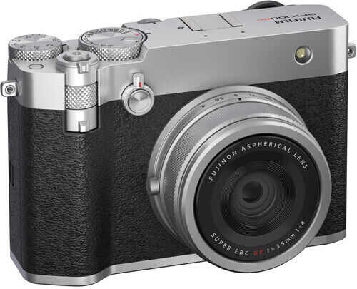 Fujifilm GFX100RF Kompaktkamera 102MP Silber