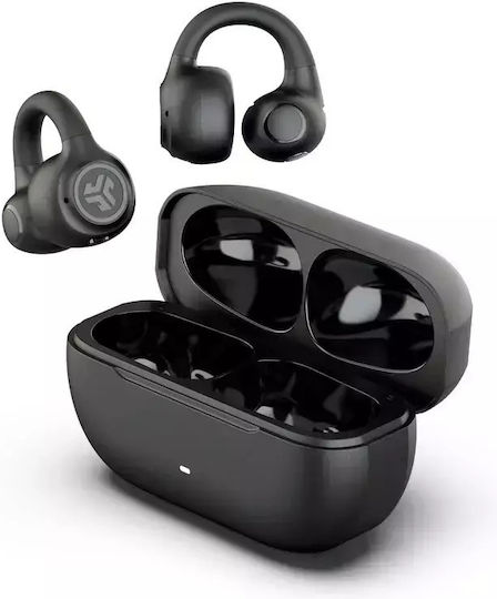 Jlab Flex Open Ear Bluetooth Handsfree Earphones with Sweat Resistance and Charging Case Black