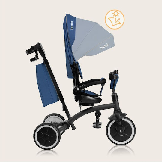 Lionelo Tris Wandelbar mit Elterngriff 3-in-1 für 9 Monate Grau
