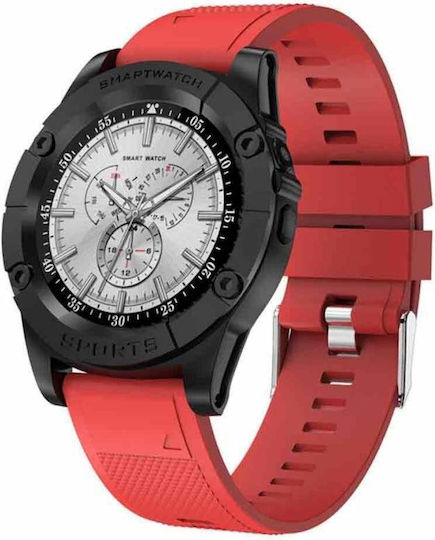 Smartwatch με SIM (Κόκκινο)