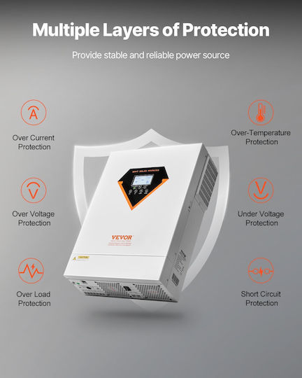 Vevor Hybrid Inverter Rated Power 6000W LWGPNKYTJ23038TOPV7