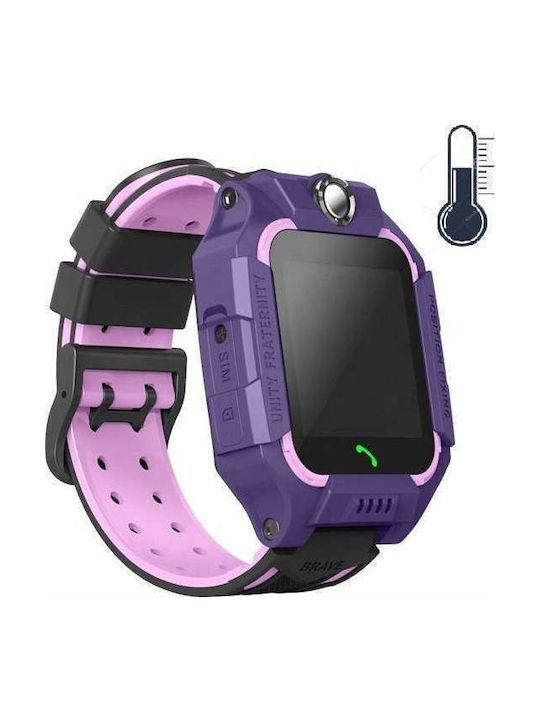 Smartwatch Pentru Copii Cu GPS Violet