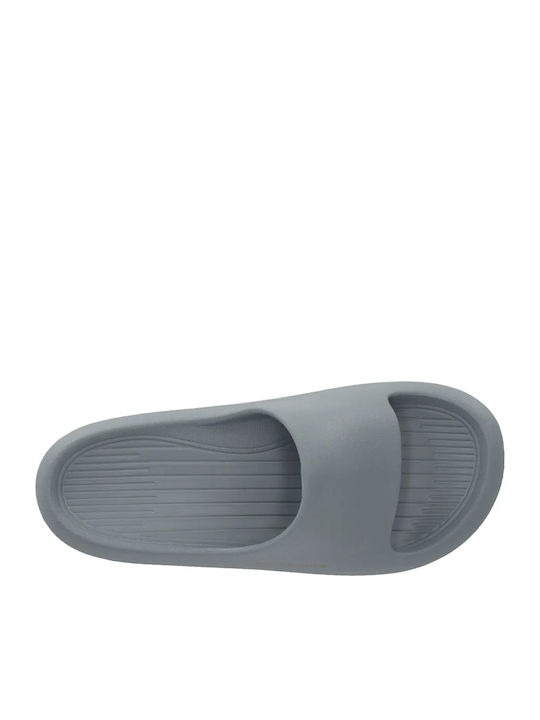 Men's Gray Slides