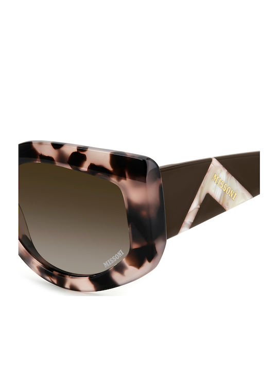 Missoni Women's Sunglasses with Brown Tartaruga Plastic Frame and Brown Gradient Lens MIS 0198/S 0T4/HA