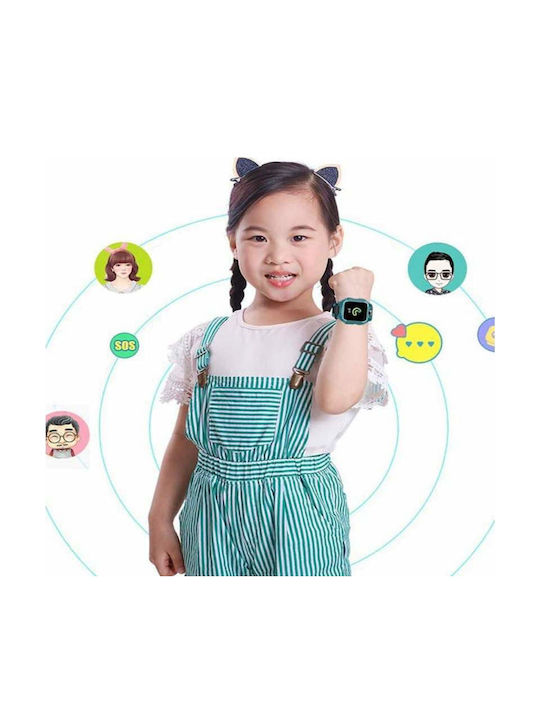 Kinder-Smartwatch Smartwatch Für Kinder mit GPS Grün