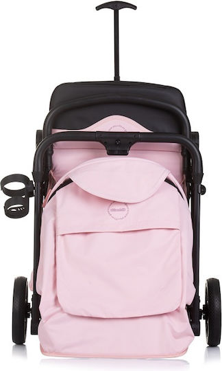 Chipolino Pixie Καρότσι Μωρού Kατάλληλο για Nεογέννητο Pink Marshmallow 7kg