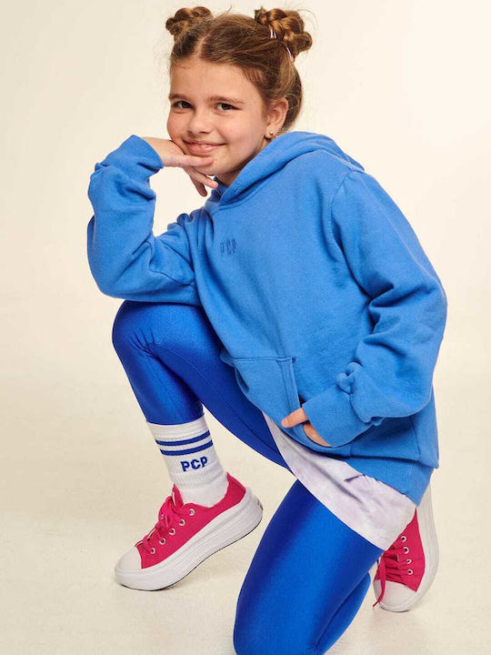Kids Legging Sports Long Blue