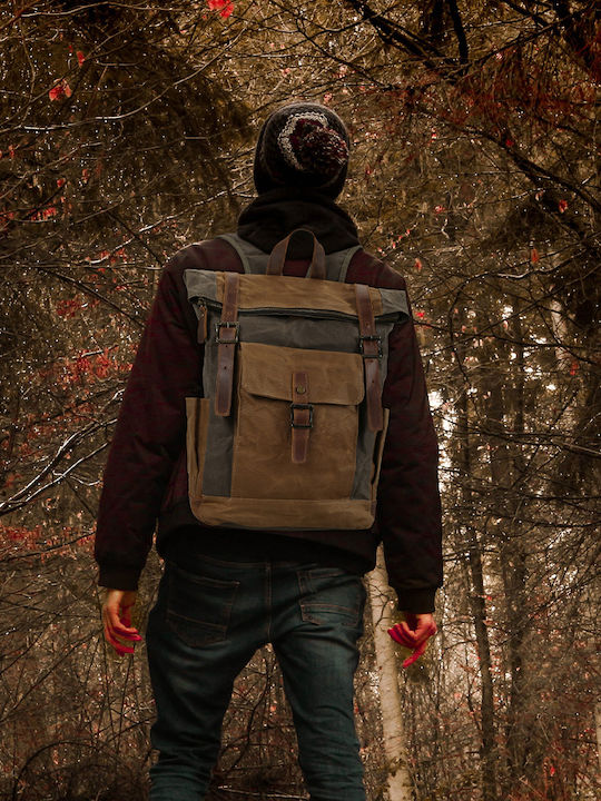 Jolar Backpack Αδιάβροχο 39lt Καφέ