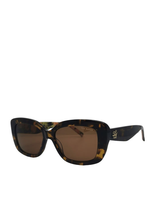 Ted Baker Women's Sunglasses with Brown Tartaruga Plastic Frame TB1788 119