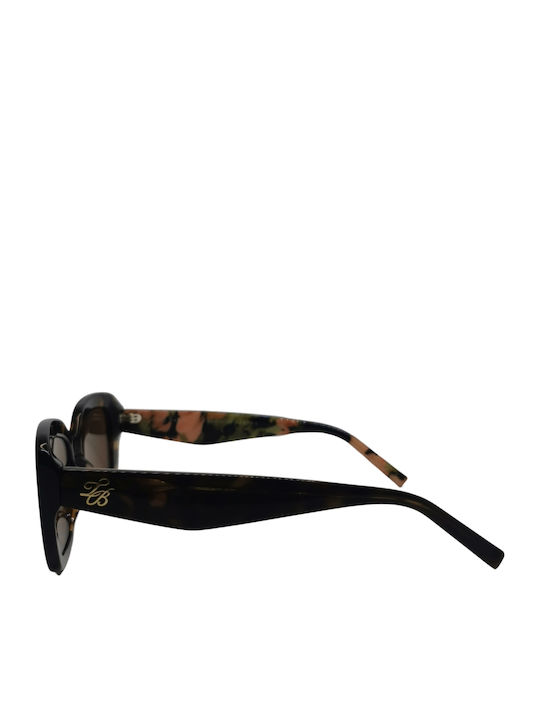 Ted Baker Women's Sunglasses with Brown Tartaruga Plastic Frame TB1788 119