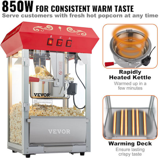 Vevor Popcorn Maker 850W