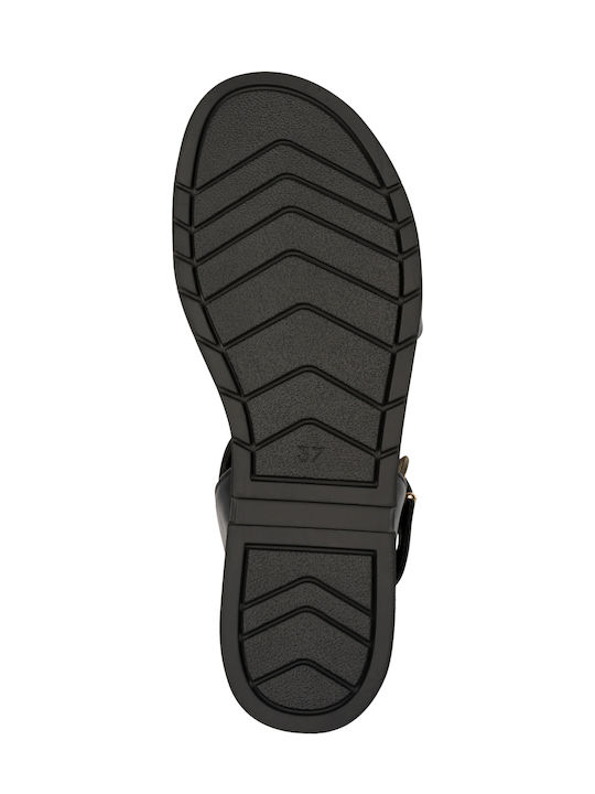 Women's Flat Sandals Anatomic in Black Color