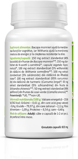 Zenyth Stress Help 700mg Supliment Pentru Stres 30 Capsule