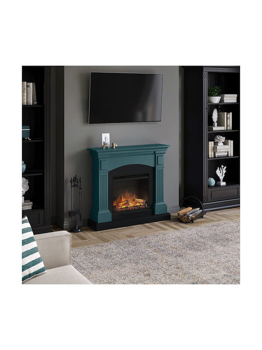 Tagu Magna Powerflame Floor Electric Fireplace 1500W 113.7x28.2cm