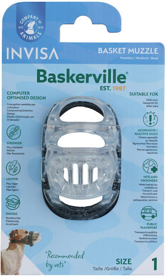 Намордник Baskerville Invisa №2 диаметър 26 см