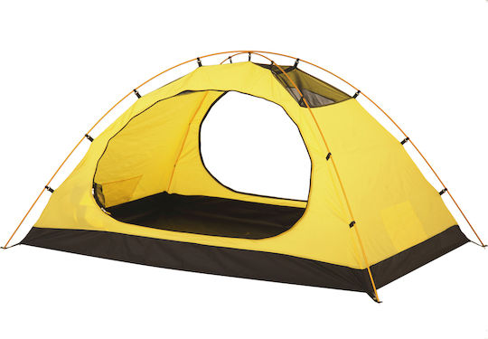 Hupa Camping Tent Igloo Mountaineering Green with Double Cloth 4 Seasons for 2 People Waterproof 3000mm 220x150x120cm