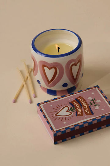 Paddywax Σπίρτα 96mm Ροζ