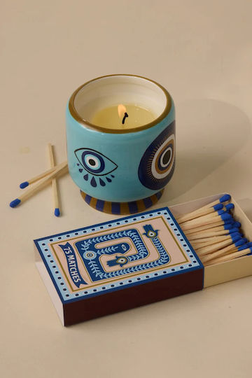 Paddywax Σπίρτα 96mm Μπλε