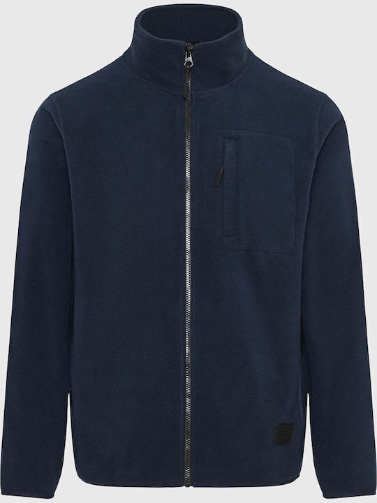 Ανδρική Ζακέτα Fleece Navy Μπλε