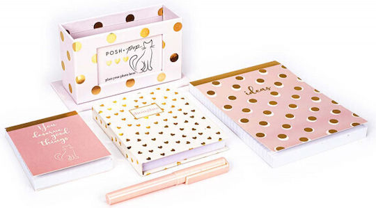 Tri-Coastal Design Cozy Kids Stationery Set with Notebook and Pen