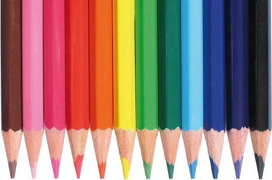 Topwrite Pencil Crayons Ξυλομπογιές Σετ 12 χρώματα