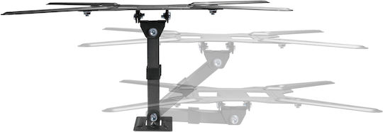 Equip 650412 Tabletop TV Mount with Arm up to 55" and 30kg Black