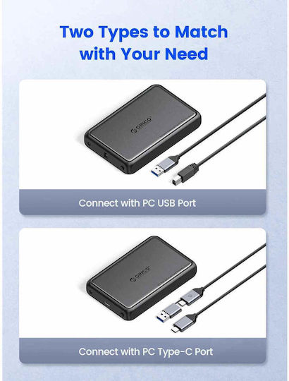 Orico Θήκη για Σκληρό Δίσκο 3.5" SATA III με σύνδεση USB 3.0