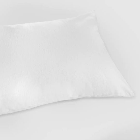 La Luna Bamboo Jersey Сет Калъфки за Възглавници Водоустойчиви Бял 50x70см.