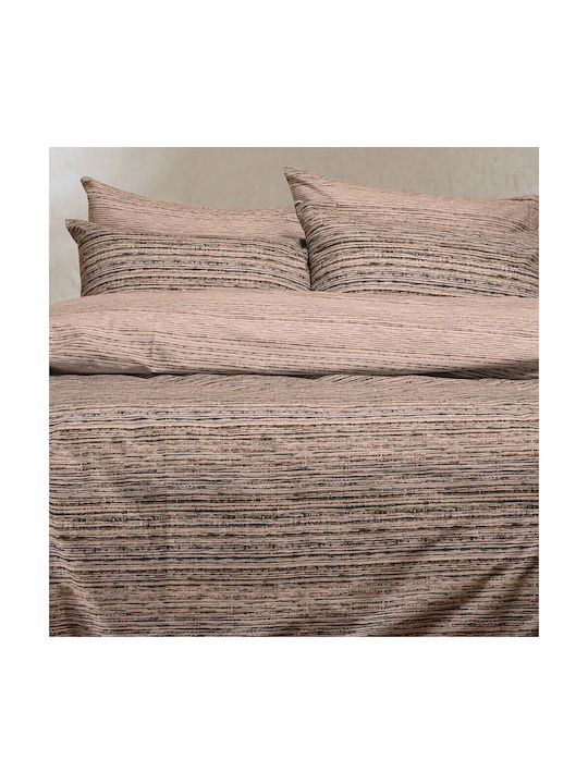 Melinen Cassio Kissenbezug-Set mit Umschlagumschlag Grey 50x70cm.