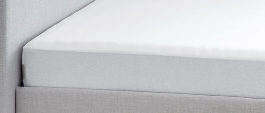 La Luna Bamboo Jersey Сет Калъфки за Възглавници Водоустойчиви Бял 50x70см.