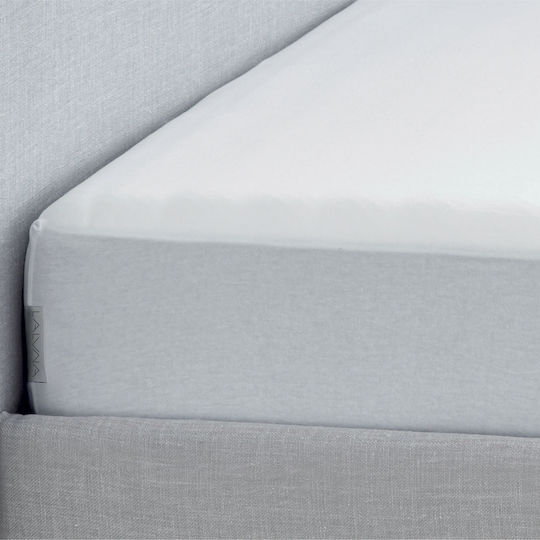 La Luna Tencel Pillow Protector Set Waterproof White 50x75cm.