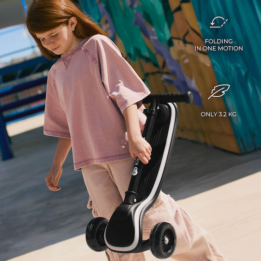 Kinderkraft Kids Scooter Foldable Raket 3-Wheel Pink