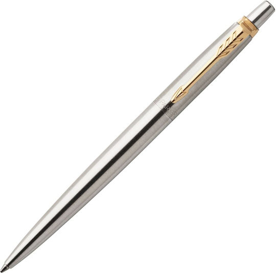 Jotter CR Duo Pen Set Ballpoint Medium with Fountain Pen Medium made of Steel Silver in a case