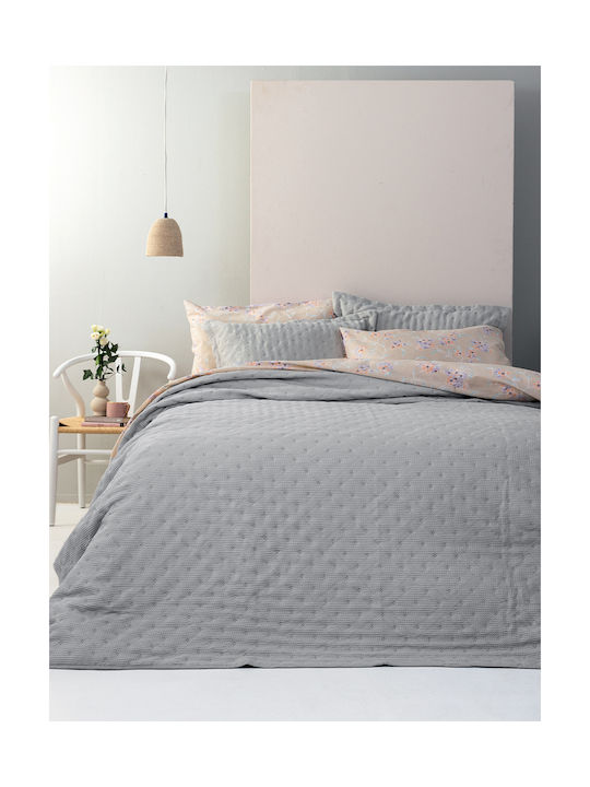 Palamaiki Alison Pillowcase Set Oxford Grey 50x70cm.