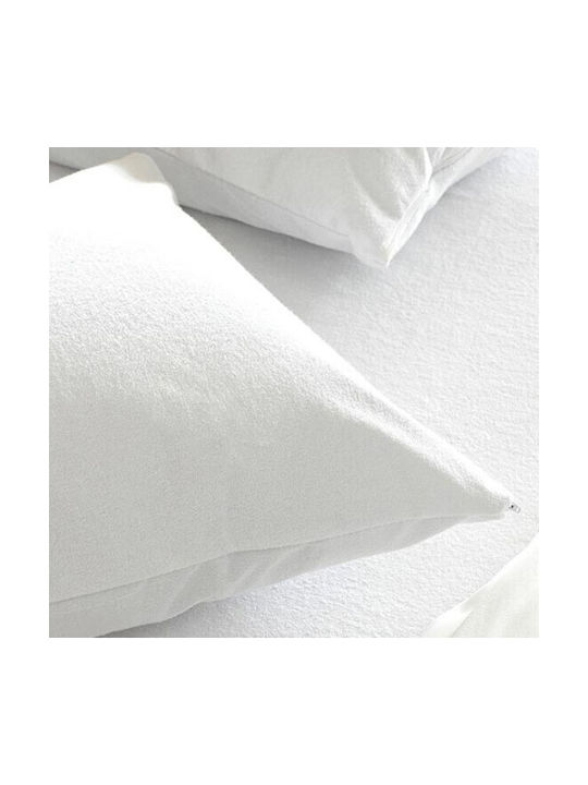 Sunshine Schutzkissenbezug-Set Wasserdicht White 50x70cm.