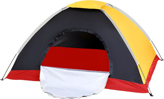 ArteLibre Ko Lipe Καλοκαιρινή Σκηνή Camping Igloo Κίτρινη για 8 Άτομα 300x300x170εκ.