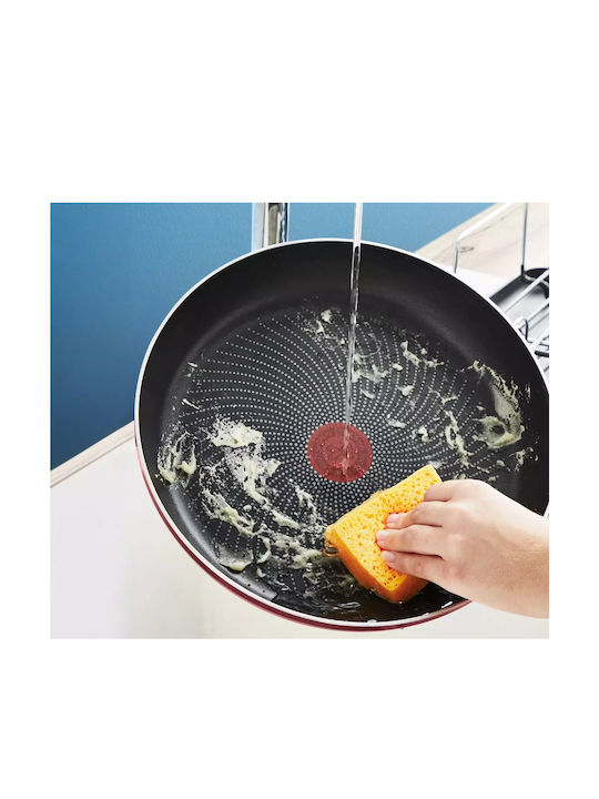 Tefal Ingenio Simply Cook Комплект Съдове За Готвене От Алуминий Бордо С Незалепващо Покритие 4 Части