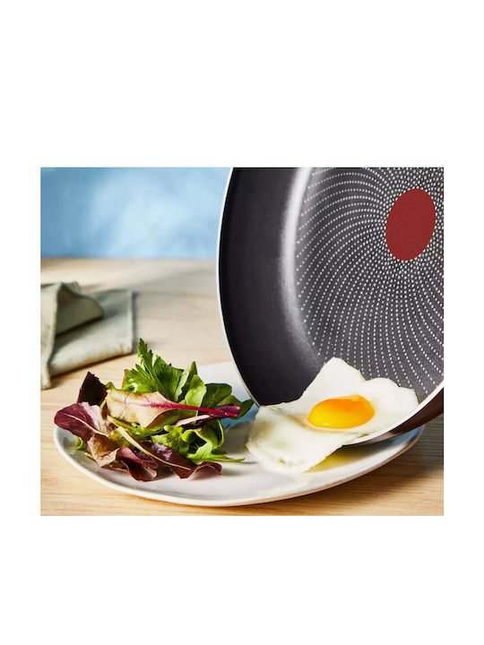 Tefal Ingenio Simply Cook Комплект Съдове За Готвене От Алуминий Бордо С Незалепващо Покритие 4 Части