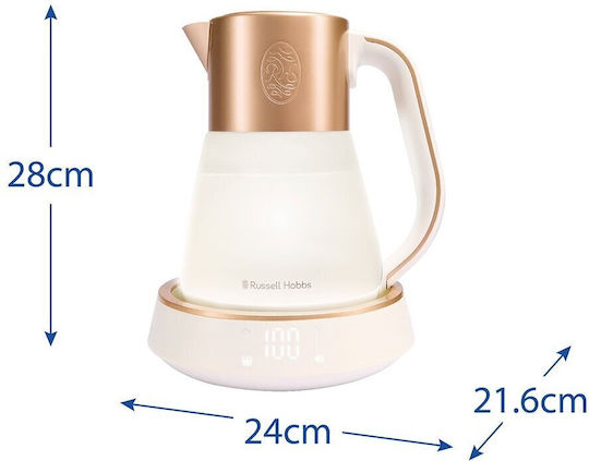 Russell Hobbs Calm Βραστήρας 1.7lt 2400W Καφέ