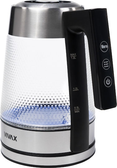 Vivax Fierbător 1.8lt 2200W Argintiu