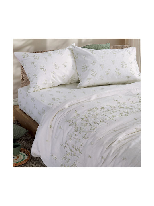 Nef-Nef Homeware Claris Калъфка за Възглавница с корица за плик Ecru 52x72см.