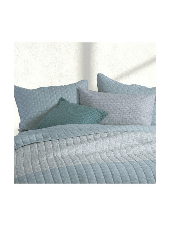 Nef-Nef Homeware Keylan Set Față de Pernă cu plic de acoperire Albastru 52x72cm.