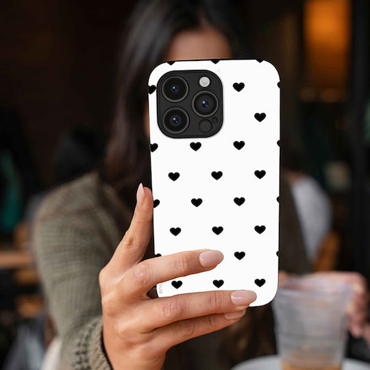 Sonique Heart Series Case for Motorola Edge 50 Fusion 5G White