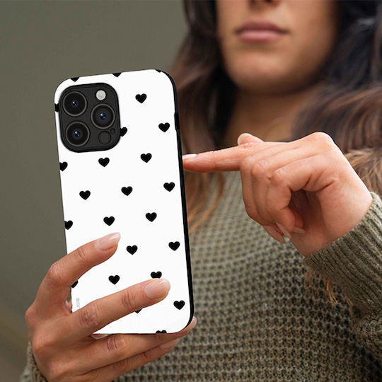 Sonique Heart Series Case for Motorola Edge 50 Fusion 5G White